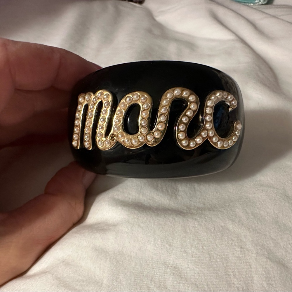 Marc by Marc Jacob’s chunky black and white bangle